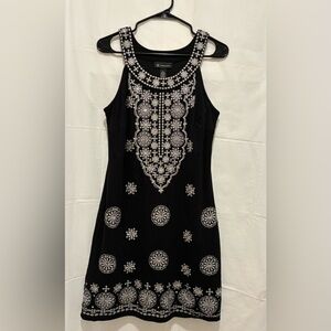 inc international concepts embroidered dress Embroidered gorgeous black dress from Inc International Concepts